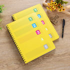 PP Material Cover Spiral Bound Notebook Customized Design Promotional Gifts