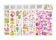 Puffy 3D Sticker Printing Embossing Decorative For Baby Promotional Gifts