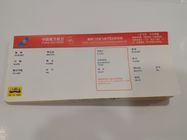 Flight Ticket Printing / Generic Thermal Ticket Stock Tear Proof Heat Resistant
