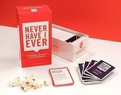 Never Have I Ever Game Flash Cards For Adult , Custom Flash Card Printing Services