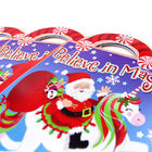 Christmas Custom Sticker Sheet Printing CMYK Or Panton Color And Gluing Binding