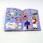 OEM Design Custom Sticker Book Printing Full Color For Childrens